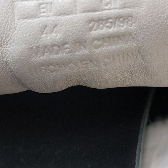 Massimo Dutti Men'Sneaker Size 11 Black Suede Leather Lace Up Shoes - Picture 9 of 11